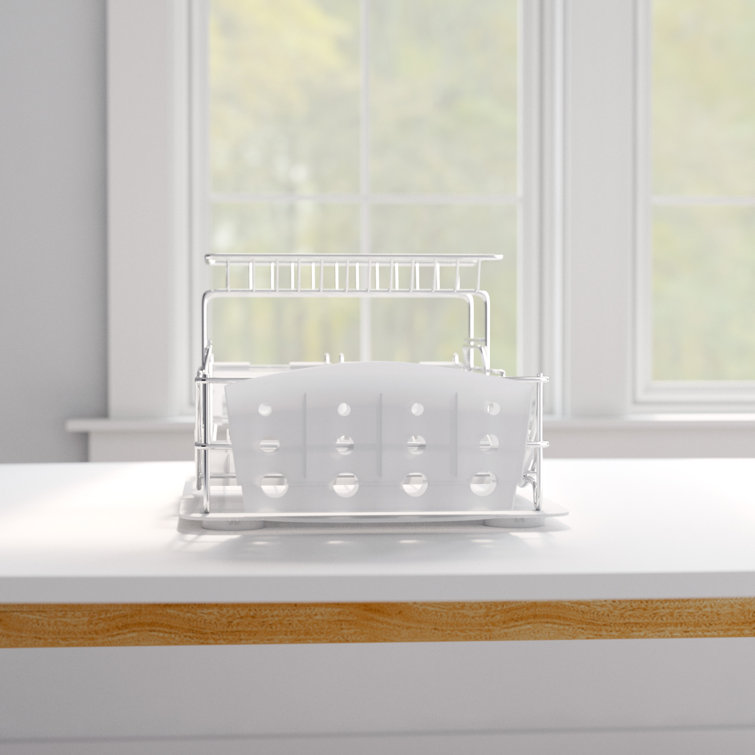 Prep & Savour Stainless Steel Countertop Dish Rack & Reviews Wayfair